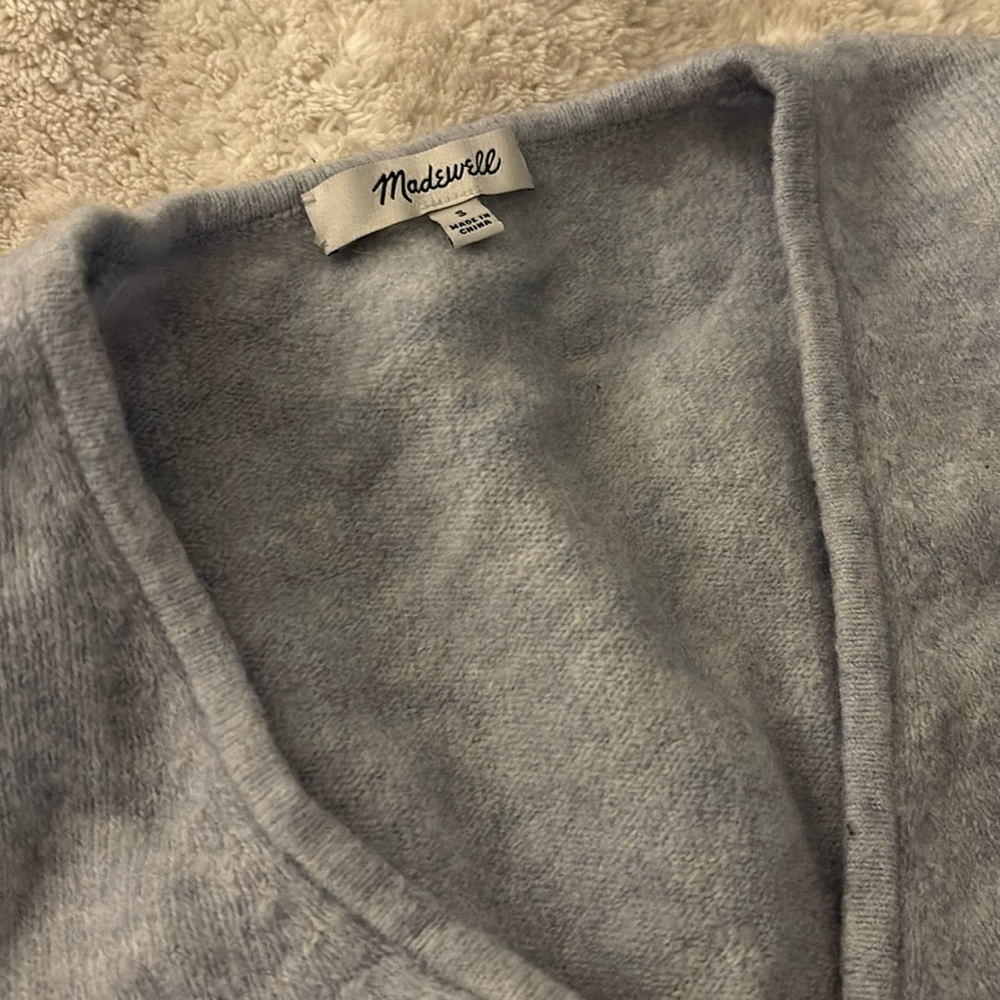 Madewell, Size Small, Light Blue Sweater